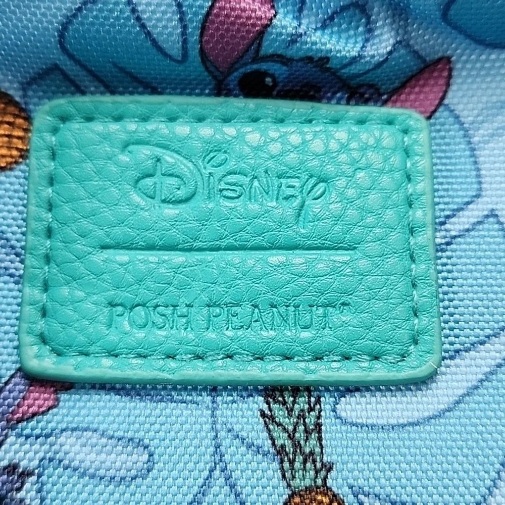 NEW Posh Peanut Small Backpack & Lunchbox Set Kids OS Blue Disney Stitch NWT